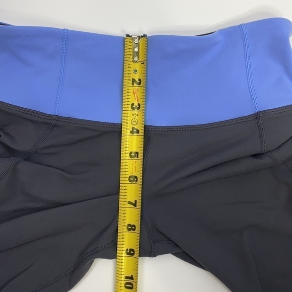 Lululemon Gray Blue Capri/Crop Pants Size 4 - Picture 4 of 6